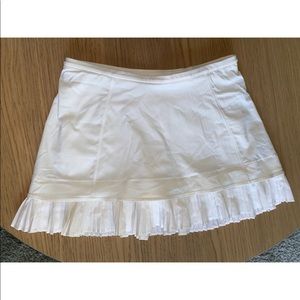 White Tennis Skirt